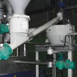 Gravimetrische Dosierung Branntkalk
