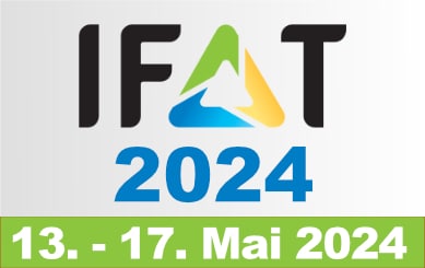 SAVE THE DATE - Die nächste IFAT Messe wird vom 13. bis 17. Mai 2024 in München stattfinden und erneut wird sich Sodimate als Aussteller präsentieren. Sie finden uns am Stand A3.428.