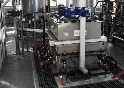 Polymeransetzstation